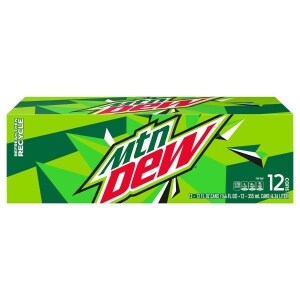 Mtn Dew Soda 12-12 fl. oz. Cans