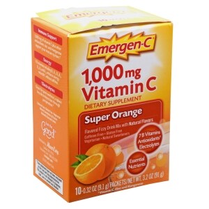 Emergen C Vitamin C Orange Flavored Drink Mix 10 Ct Family Dollar