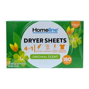 Homeline Original Scent Dryer Sheets 180 ct