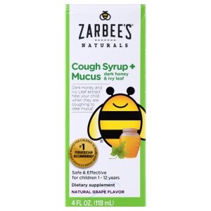 Zarbee S Cough Syrup Mucus Medicine 4 Oz Family Dollar