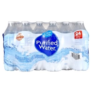 QFC Purified Drinking Water, 24 bottles / 16.9 fl oz - QFC