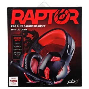 Raptor Pro Gaming Headset For Ps4 Xbox Nintendo Pc Family Dollar