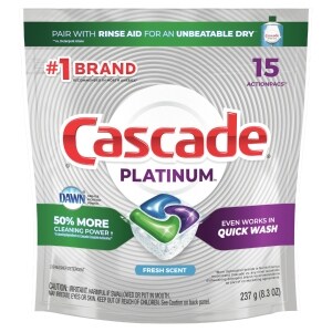 Cascade Platinum Action Pacs Fresh Dishwasher Detergent Tabs (14 Count) -  Jerry's Do it Center