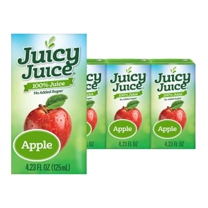 Juicy Juice Apple Juice, 4.23 fl oz. Juice Boxes, 4 ct. | Family Dollar