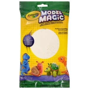 Crayola 4 Oz Model Magic Modeling Dough White Family Dollar