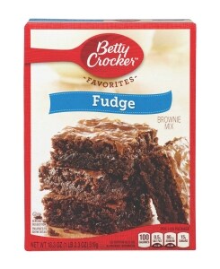 Betty Crocker Fudge Brownie Mix - 10.25 oz