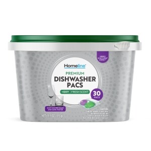 Homeline Premium Dishwasher Pacs, 30 ct.