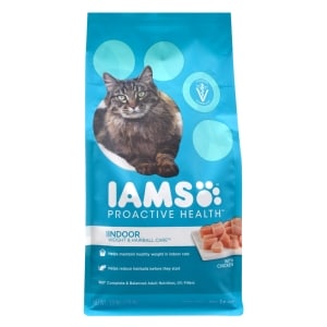 IAMS PROACTIVE HEALTH Adult Indoor Weight Control & Hairball Care Dry ...