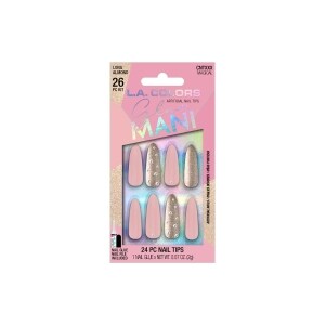 L.A. Colors Vogue 3D Gem Running Wild Artificial Nail Tips, 24-pc.