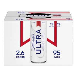 Michelob Ultra Light Beer 12 pack 12 fl oz cans