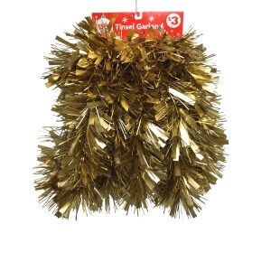 YoleShy 50 ft Long Roll Thick Tinsel Garland Indonesia