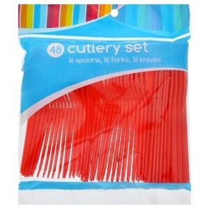 KitchenAid 14-Piece Candy Apple Red Cutlery Set - Sam's Club