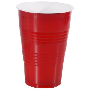 Homeline 16-oz. Red Plastic Party Cups, 100 ct.