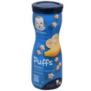 Gerber Banana Puffs, 1.48 oz.