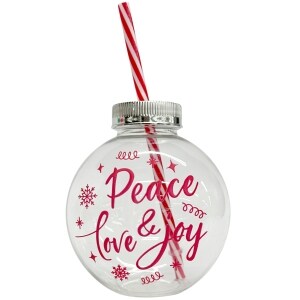 Paper Source Holiday Ornament Sipper Cup