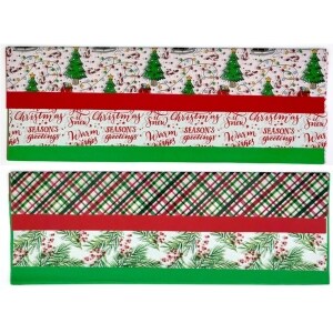 Christmas Tissue Paper Printed and Solid for Decoration and