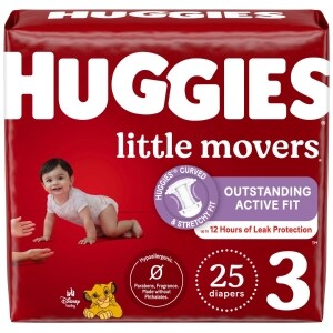 Huggies Little Movers Baby Diapers, Size 7 (41+ lbs), 88 count - King  Soopers