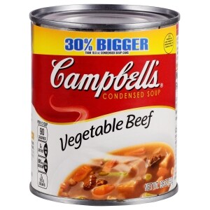 Campbell's Vegetable Beef Condensed Soup, 13.8 oz.