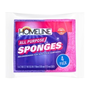 Homeline All-Purpose Sponges, 4 ct.