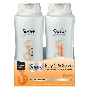 Suave Professionals Sleek Shampoo Conditioner Pack 2 Ct Family Dollar