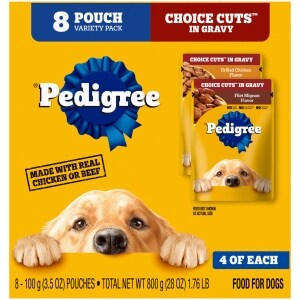 Pedigree Choice Cuts in Gravy Variety Packs, 8 ct. | Family Dollar