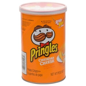 View Pringles Cheddar Cheese Potato Crisps,