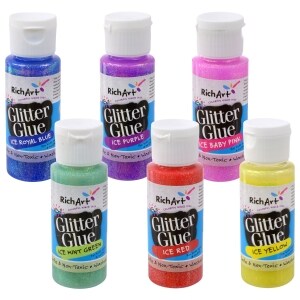 Rich Art Glitter Glue 2 Oz Family Dollar