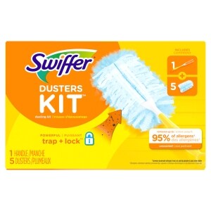 Swiffer PowerMop Multi-Surface Mop Kit for Floor Cleaning, Fresh Scent 