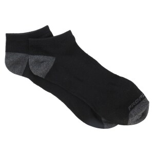 Pro Player(R) Performance Low Cut Men's Black Socks for shoe sizes 6 ...