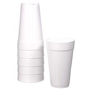 Wonky Foam Cup Vases  Diy on a budget, Styrofoam cups, Foam cups