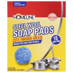 Brillo Steel Wool Soap Pads, 4 ct - Fry's Food Stores