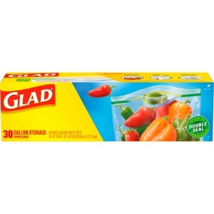 Glad Quart Freezer Bags (4 Pack / 48 Count Net Count 192), 192 Count