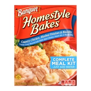 Banquet Homestyle Bakes Complete Meal Kits 30 85 Oz Family Dollar