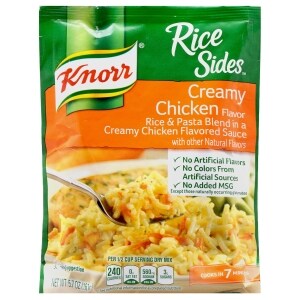 Knorr Creamy Chicken Rice Sides, 5.7 oz.