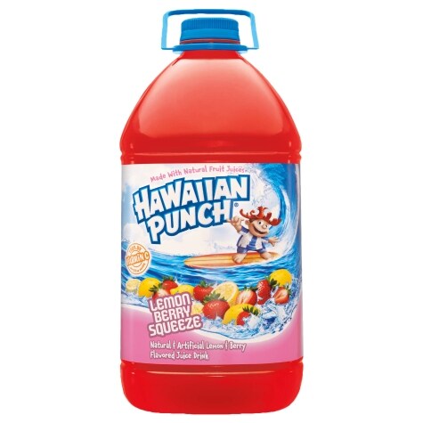 Hawaiian Punch Lemon Berry Squeeze Juice Drinks, 128 fl.oz.