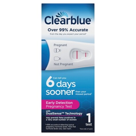 Clearblue Early Detection Pregnancy Test, 1 Ct | Family Dollar