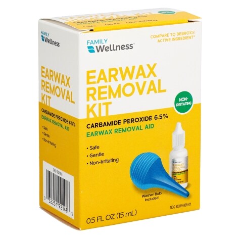 Family Wellness Ear Wax Removal Kit 0 5 Oz Family Dollar