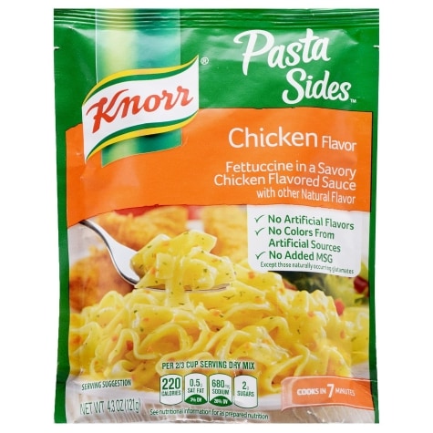 Knorr Pasta Sides Chicken-Flavor Pasta Mix, 4.3 oz.