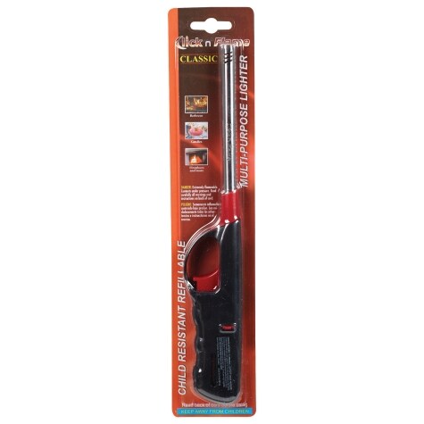 Click n Flame Classic Multi-Purpose Long-Reach Lighter Assorted