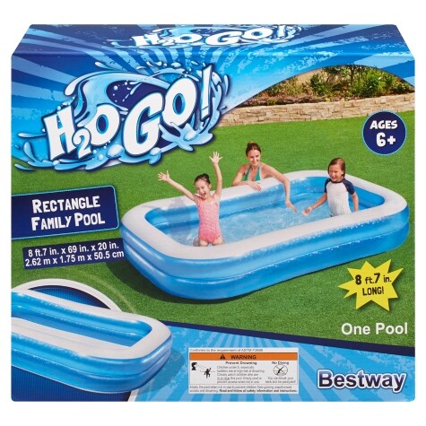 h2go inflatable pool