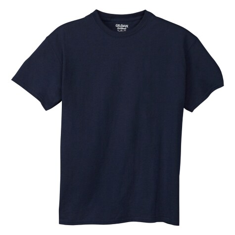 Gildan Men's Navy Blue T-Shirt