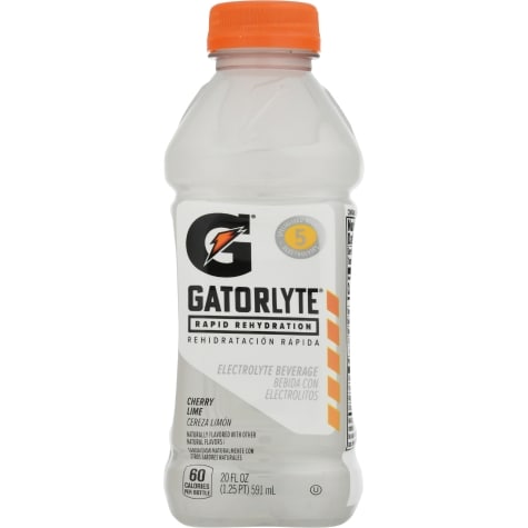 Gatorade Gatorlyte Rapid Rehydration Cherry Lime Electrolyte Beverage ...