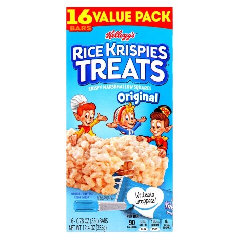 Kellogg's Original Rice Krispies Treats Variety Pack, 16 ct.