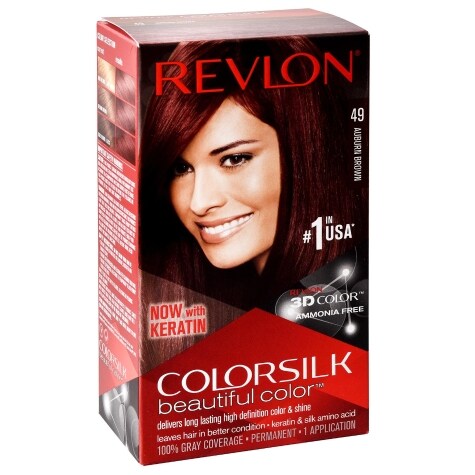 View Revlon Colorsilk Auburn Brown Hair