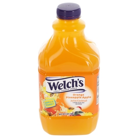 Welch's Orange Pineapple Apple Juice Cocktail, 64 oz.