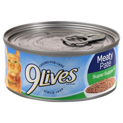 9 Lives Meaty Paté Super Supper Cat Food