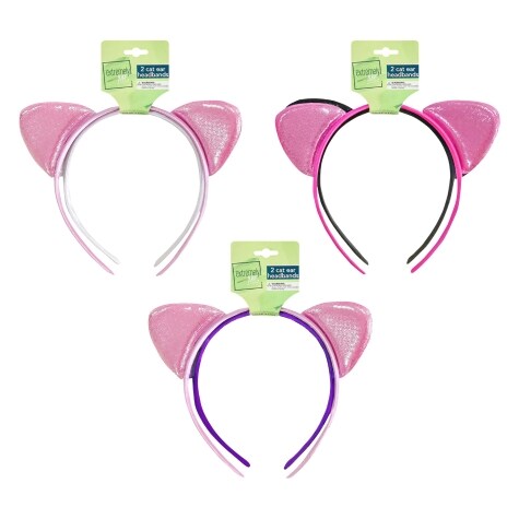 Extremely Me Cat Ear Headbands, 2 ct.