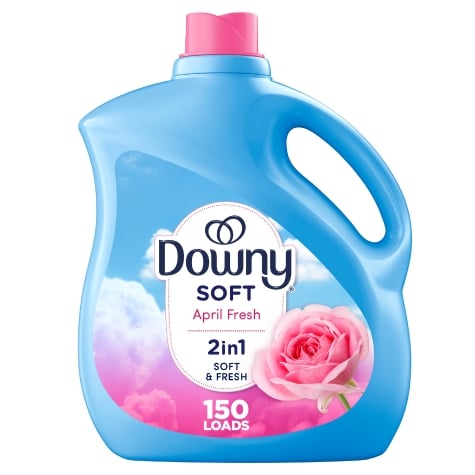 Downy Ultra Laundry Liquid Fabric Softener (Fabric Conditioner), April ...