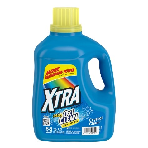 Xtra Crystal Clean Laundry Detergent, 175 oz.