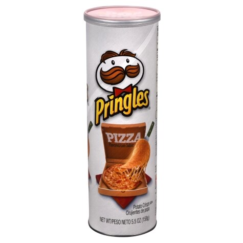 Pringles Pizza-Flavored Potato Crisps, 5.5 oz.